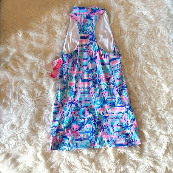 Lilly Pulitzer Luxletic Dania Dress Size Medium - Picture 3 of 7